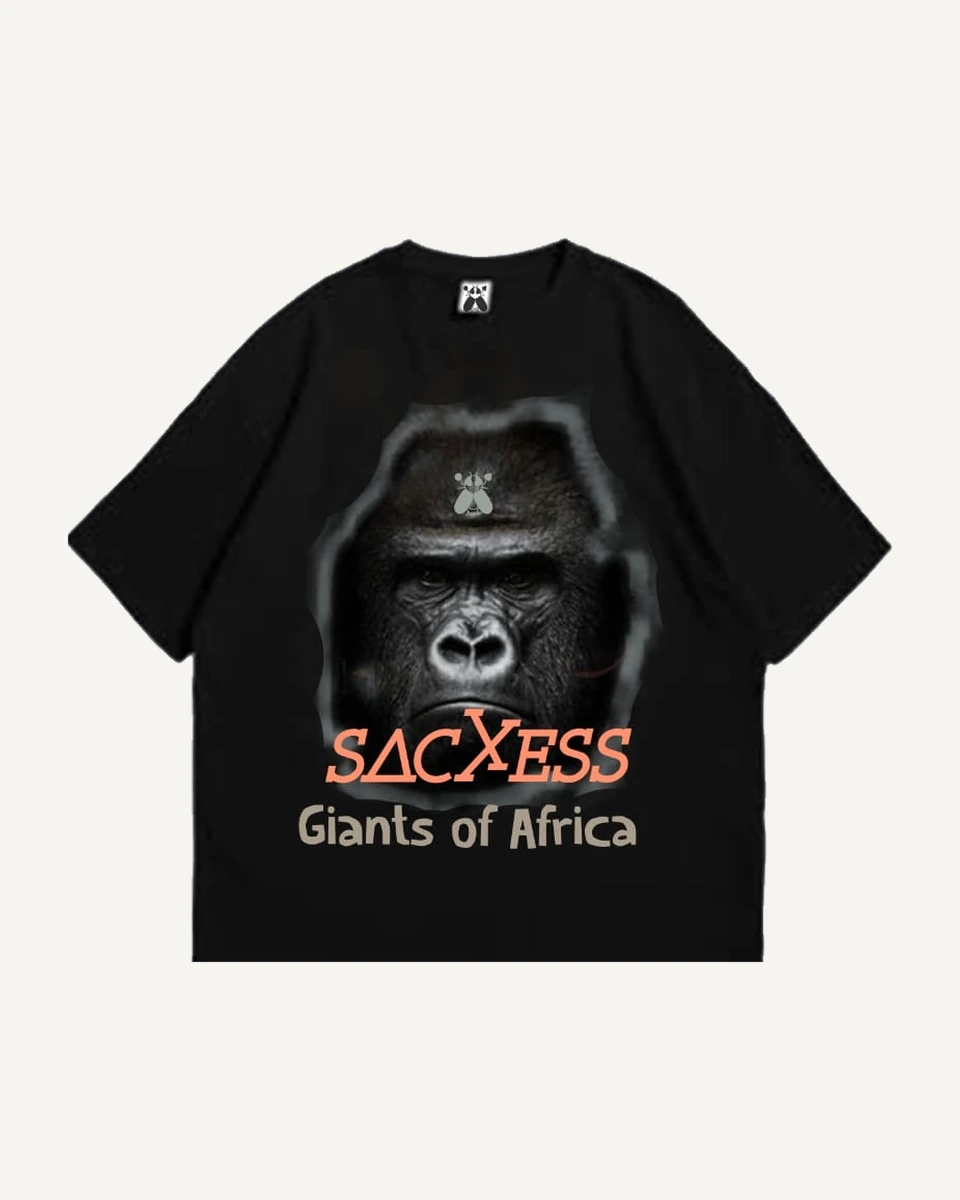 SACXESS uJambase Boxy Tee, front view.